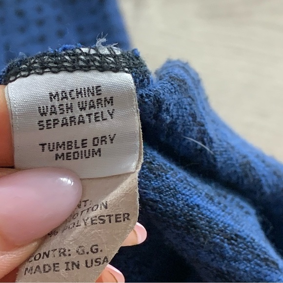 Cut Loose Blue Polka Dot Button-Up Thin Knit Cardigan Top - Picture 6 of 8